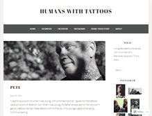Tablet Screenshot of humanswithtattoos.com